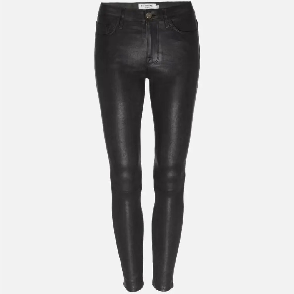 Frame Le Skinny De Jeanne Leather Pant